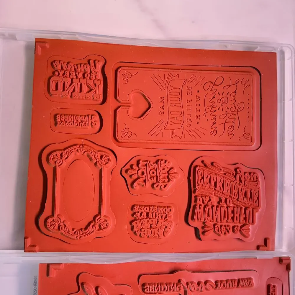 Stampin Up Lot 4 Stamp Sets Matching Dies 8pc Bundle Regal Flora Nature